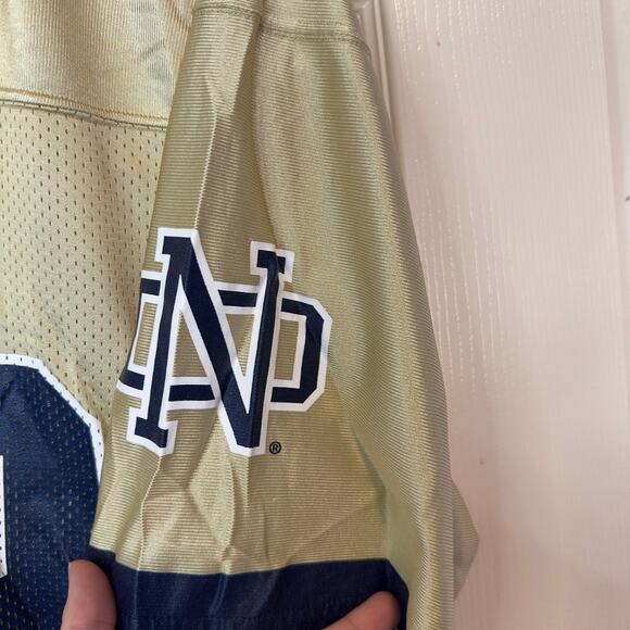 Vintage Y2K Adidas Team Notre Dame Football Jersey #12 Fighting Irish Size XL - Picture 7 of 9